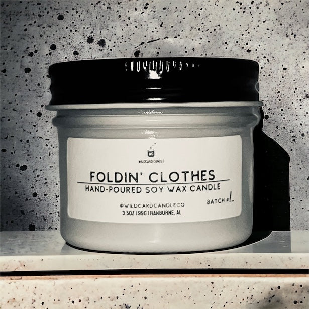 Foldin' Clothes 3.5oz Candle