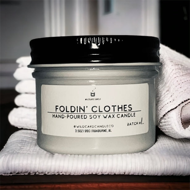 Foldin' Clothes 3.5oz Candle