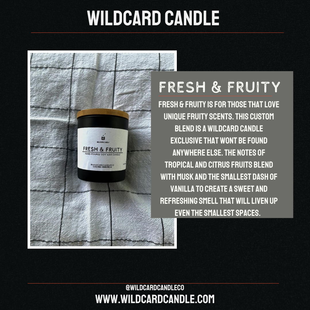 Fresh & Fruity 5.5 oz Candle