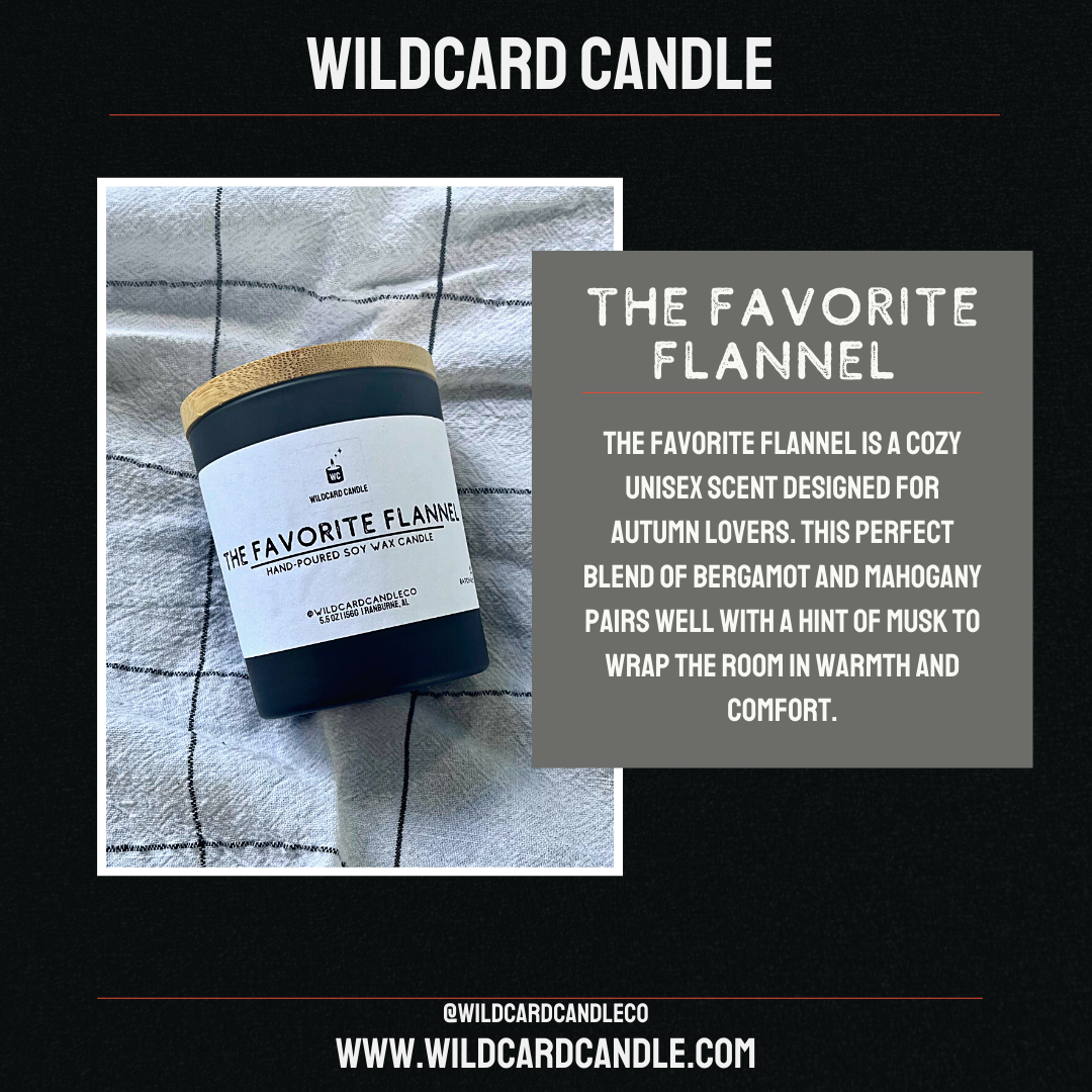 The Favorite Flannel 5.5 oz Candle